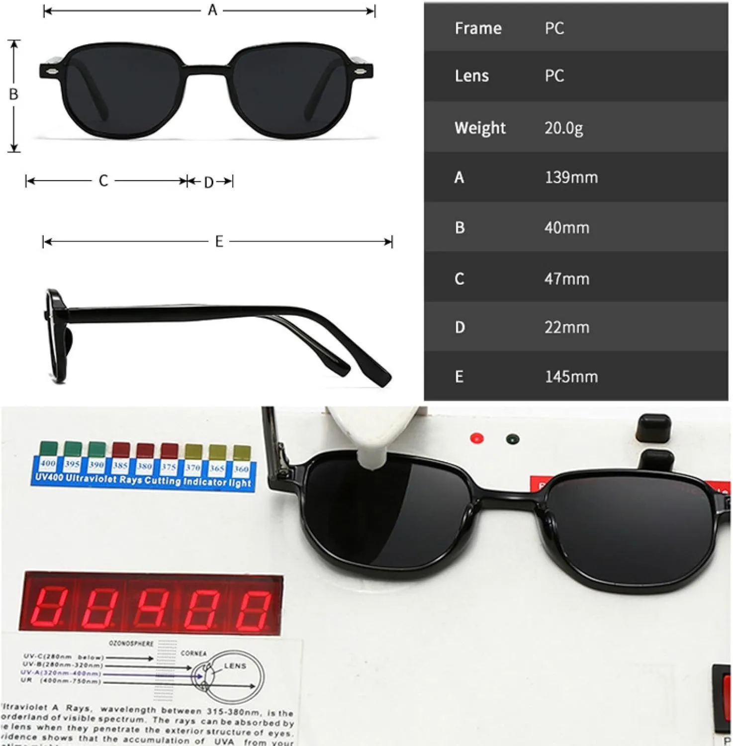 Retro Rivets Women Luxury Sunglasses Fashion Shades Uv400 Men Green Sun Glasses