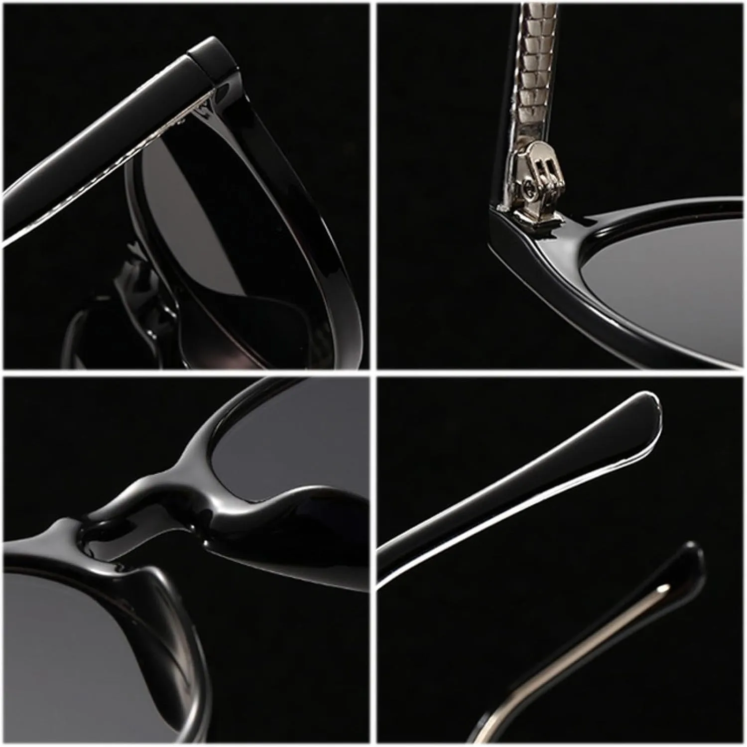 Retro Round Punk Sunglasses Women Shades Uv400