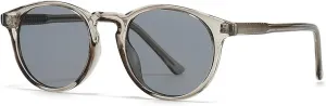 Retro Round Punk Sunglasses Women Shades Uv400