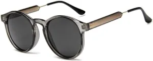 Retro Round Sunglasses Women Men Transparent Female Sun Glasses Men Feminino Soleil UV400