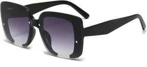 Rimless Women Men Sunglasses Vintage Fashion Shade Uv400