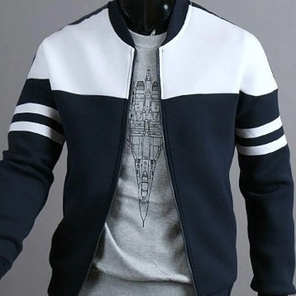 RTRDE Men's Bomber Jackets Lightweight Casual Fall Winter Windbreaker Zip Up Coat Jacket, M-4XL