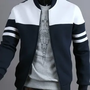 RTRDE Men's Bomber Jackets Lightweight Casual Fall Winter Windbreaker Zip Up Coat Jacket, M-4XL
