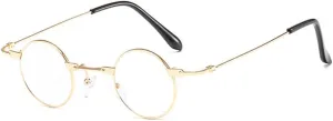 SPOAVGYZ-Vintage Men Sunglasses Women Retro Punk Style Small Round Metal Frame Colorful Lens Sun Glasses Fashion Eyewear
