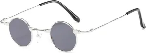 SPOAVGYZ-Vintage Men Sunglasses Women Retro Punk Style Small Round Metal Frame Colorful Lens Sun Glasses Fashion Eyewear