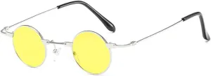 SPOAVGYZ-Vintage Men Sunglasses Women Retro Punk Style Small Round Metal Frame Colorful Lens Sun Glasses Fashion Eyewear