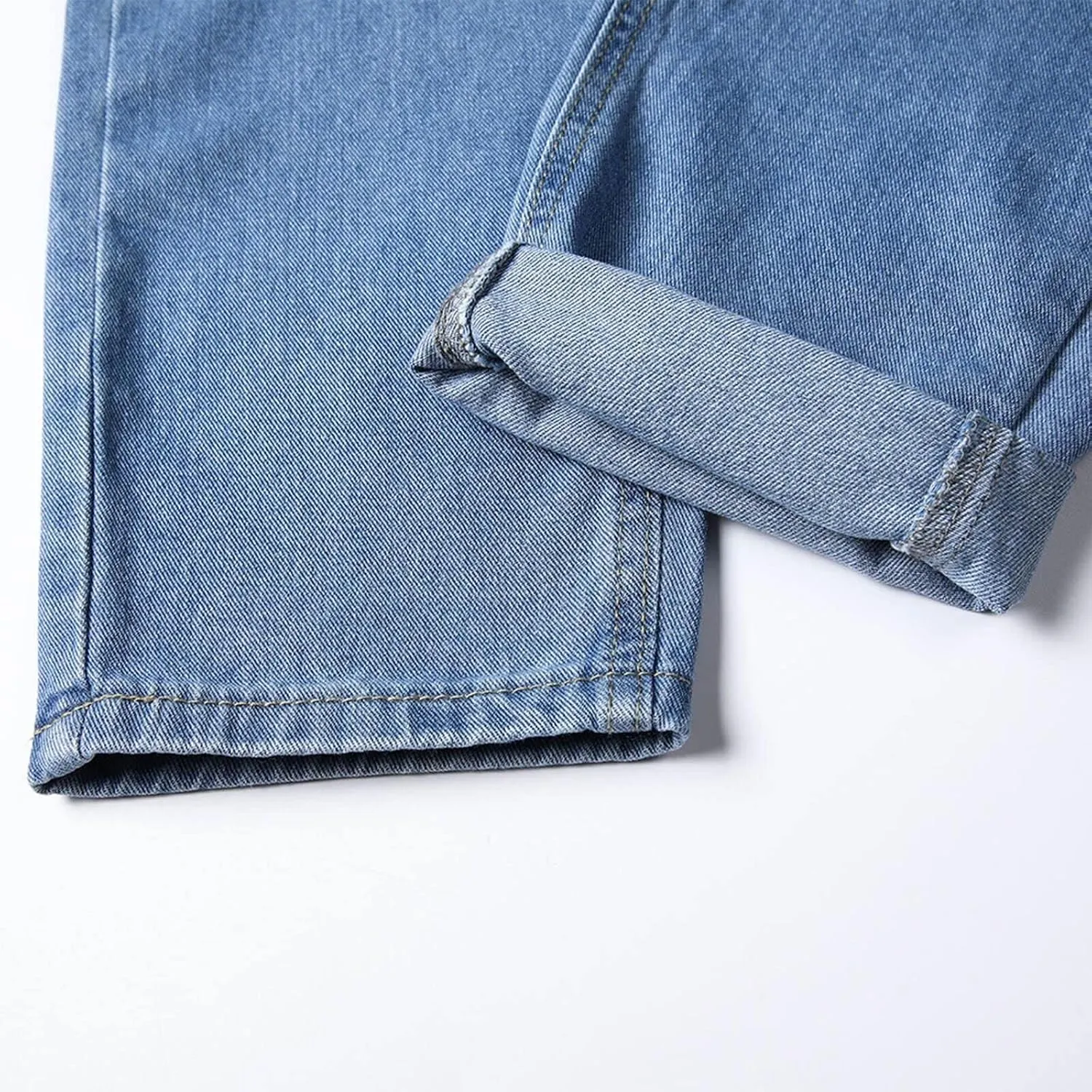 Straight Fit Jeans for Men, Casual Mens Loose Denim Pants Baggy Mens Jeans Boot Cut for Men Jeans