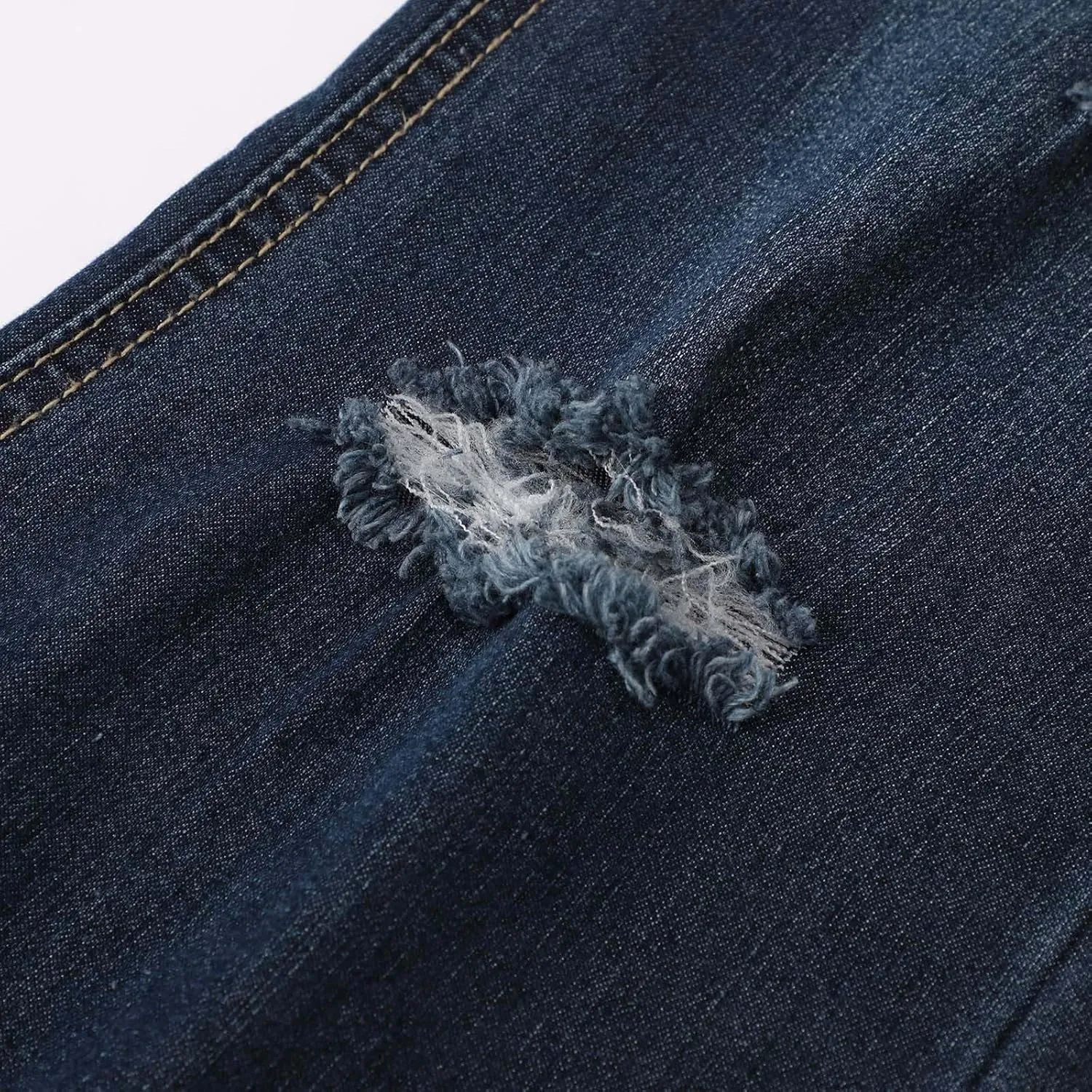 Sunward Bell Bottom Jeans for Women High Waisted Stretch Ripped Jeans Distressed Flare Jeans Y2k Denim Trousers Baggy Jeans