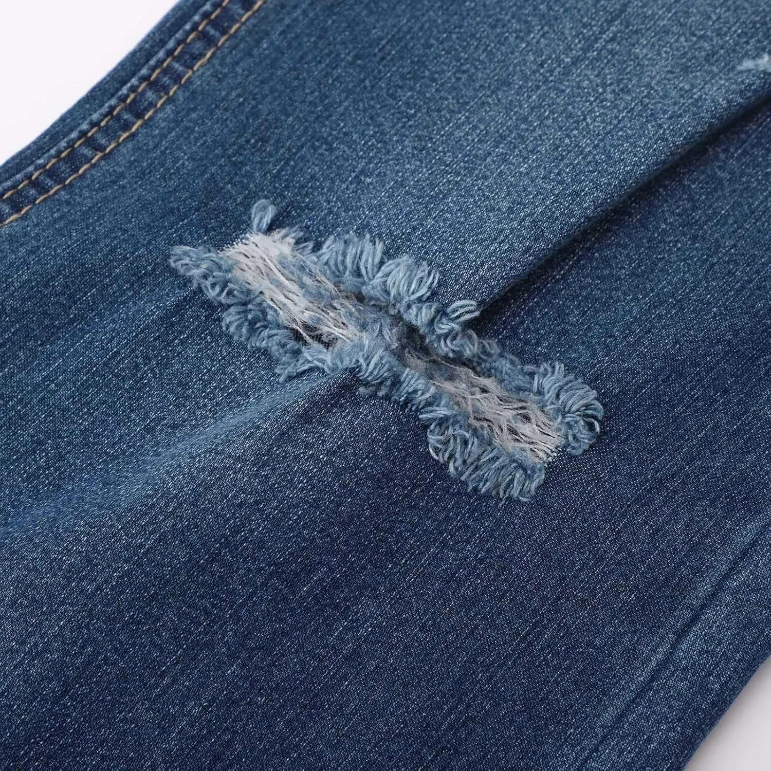Sunward Bell Bottom Jeans for Women High Waisted Stretch Ripped Jeans Distressed Flare Jeans Y2k Denim Trousers Baggy Jeans