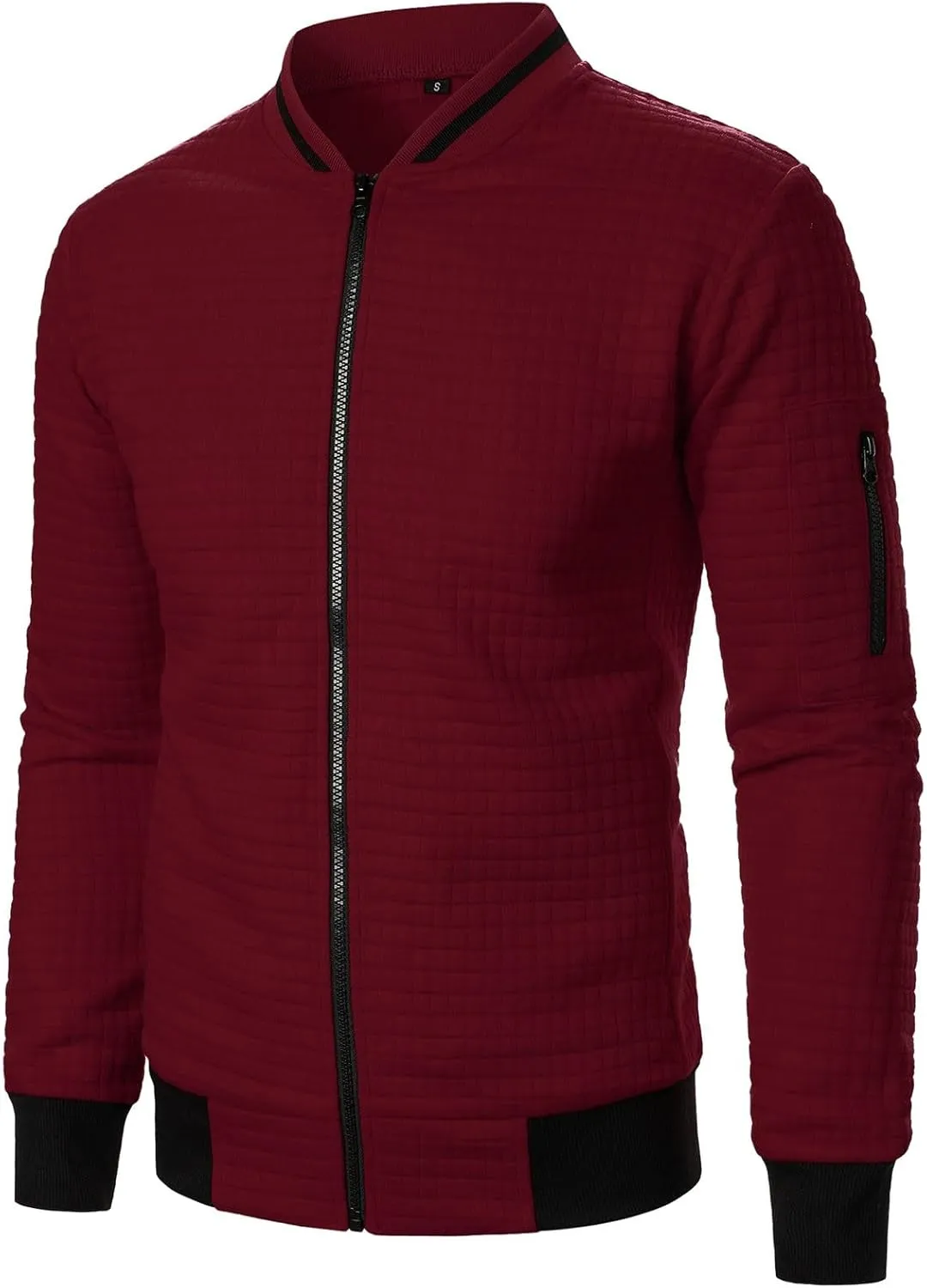 SUWBMHWE Packable Puffer Jacket Men Warm Lightweight Winter Jackets Mens Breathable Windbreaker Outdoor Rain Coat