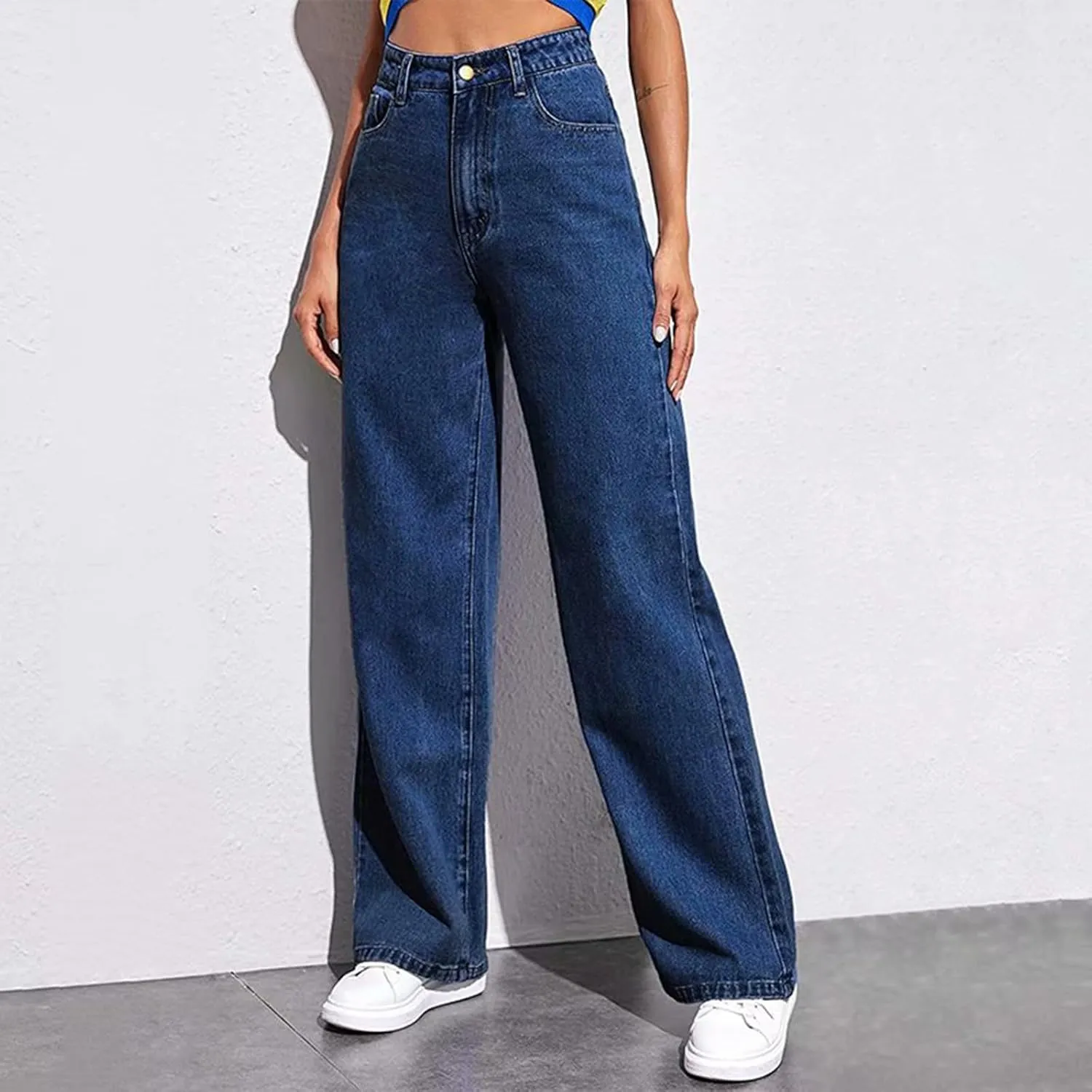 Sweatpants That Look Like Jeans, Boyfriend Jeans, Sweatpant Jeans: High Waisted with Pockets, Cute Petite Jeans