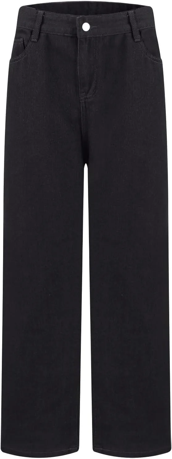 Sweatpants That Look Like Jeans, Boyfriend Jeans, Sweatpant Jeans: High Waisted with Pockets, Cute Petite Jeans