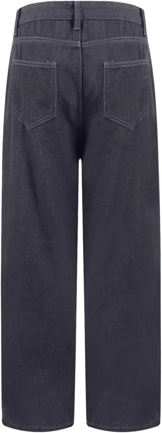Sweatpants That Look Like Jeans, Boyfriend Jeans, Sweatpant Jeans: High Waisted with Pockets, Cute Petite Jeans