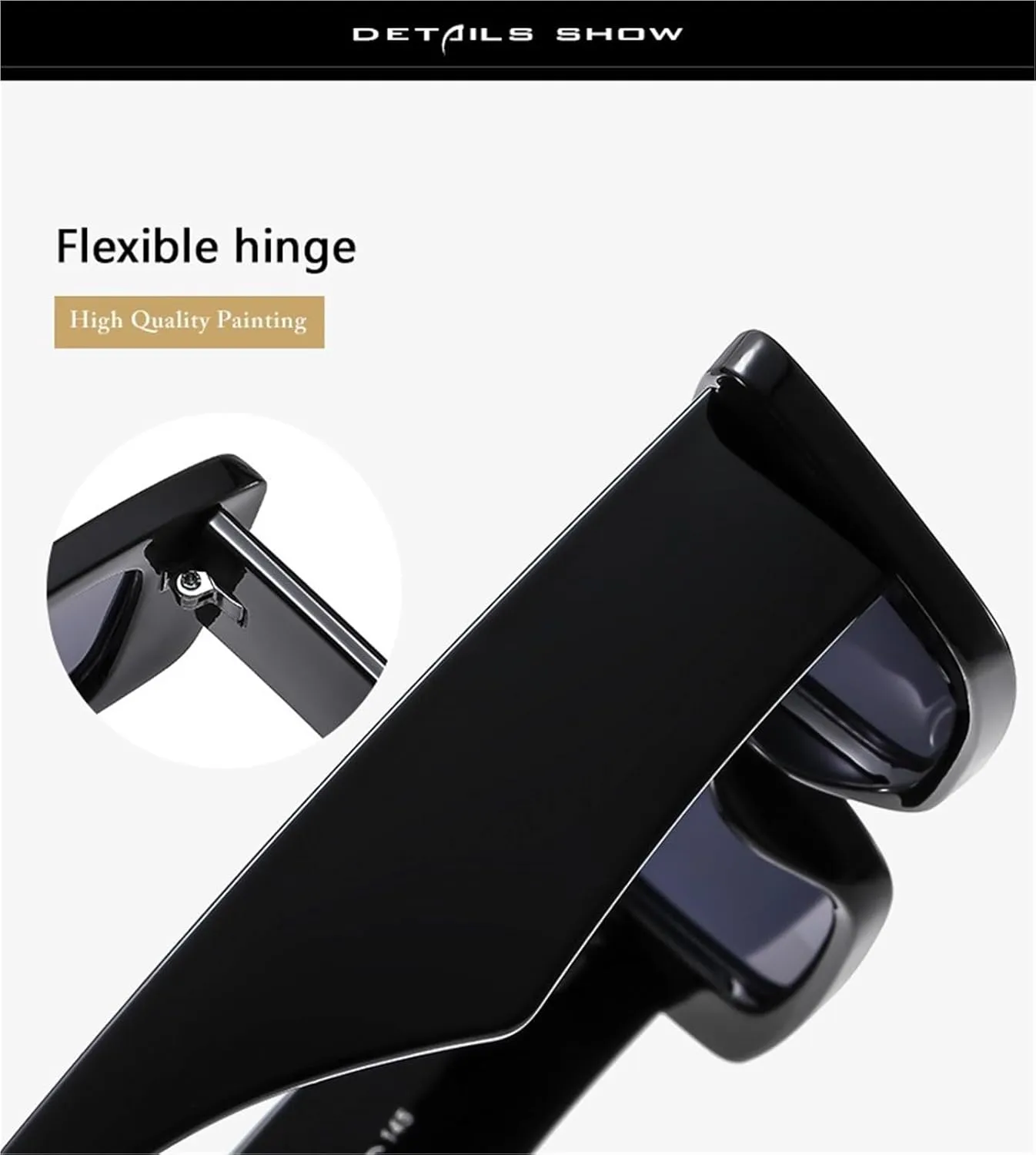 Trendy Versatile Polarized Sunglasses Outdoor Driving Men And Women Daily Beach Vacation Party Sun Glasses
