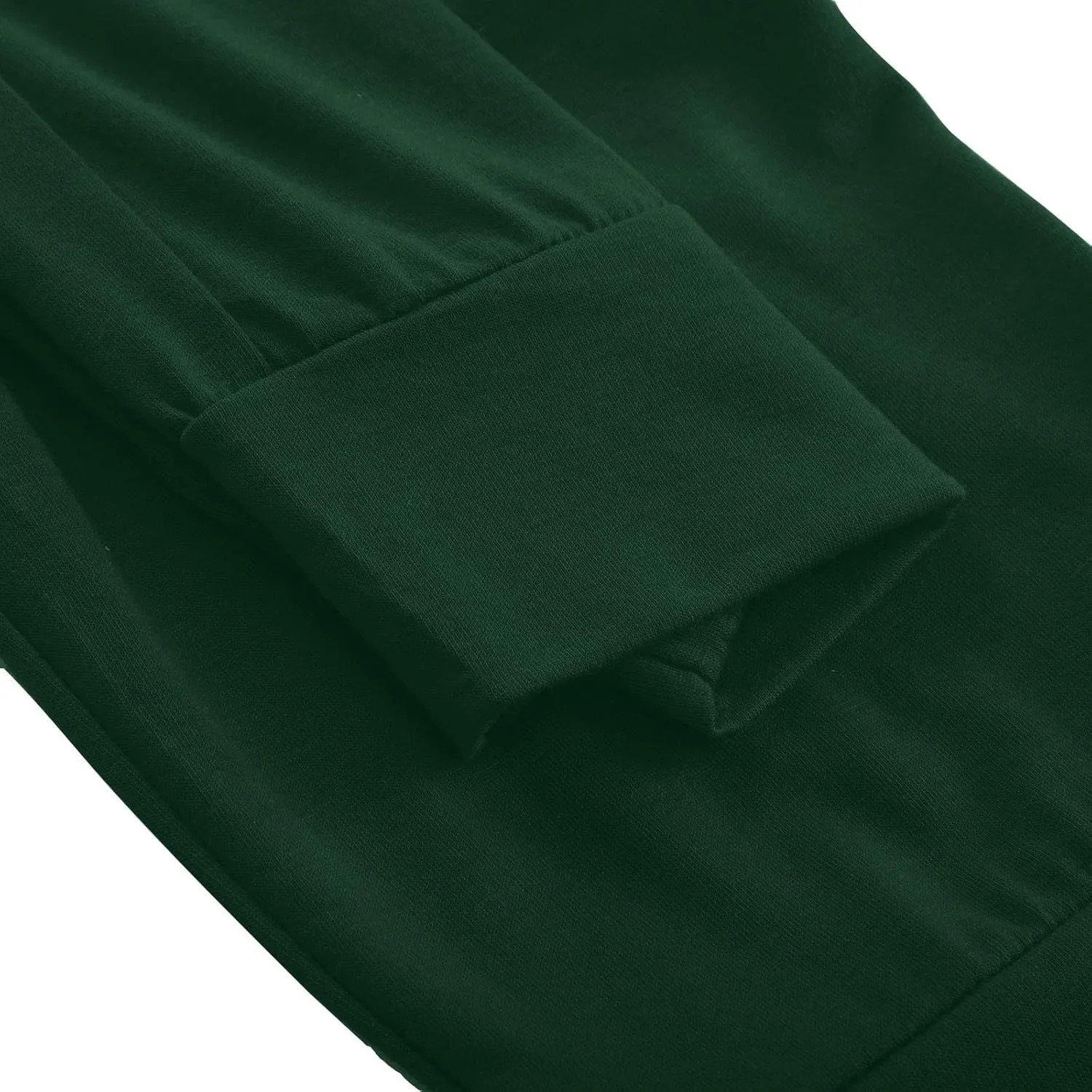 Uillui Womens Relax Fit Cargp Pants Palazzo Wide Leg Trousers Stretch Workout Yoga Pant Elastic Waist Straight Leg Sweatpant