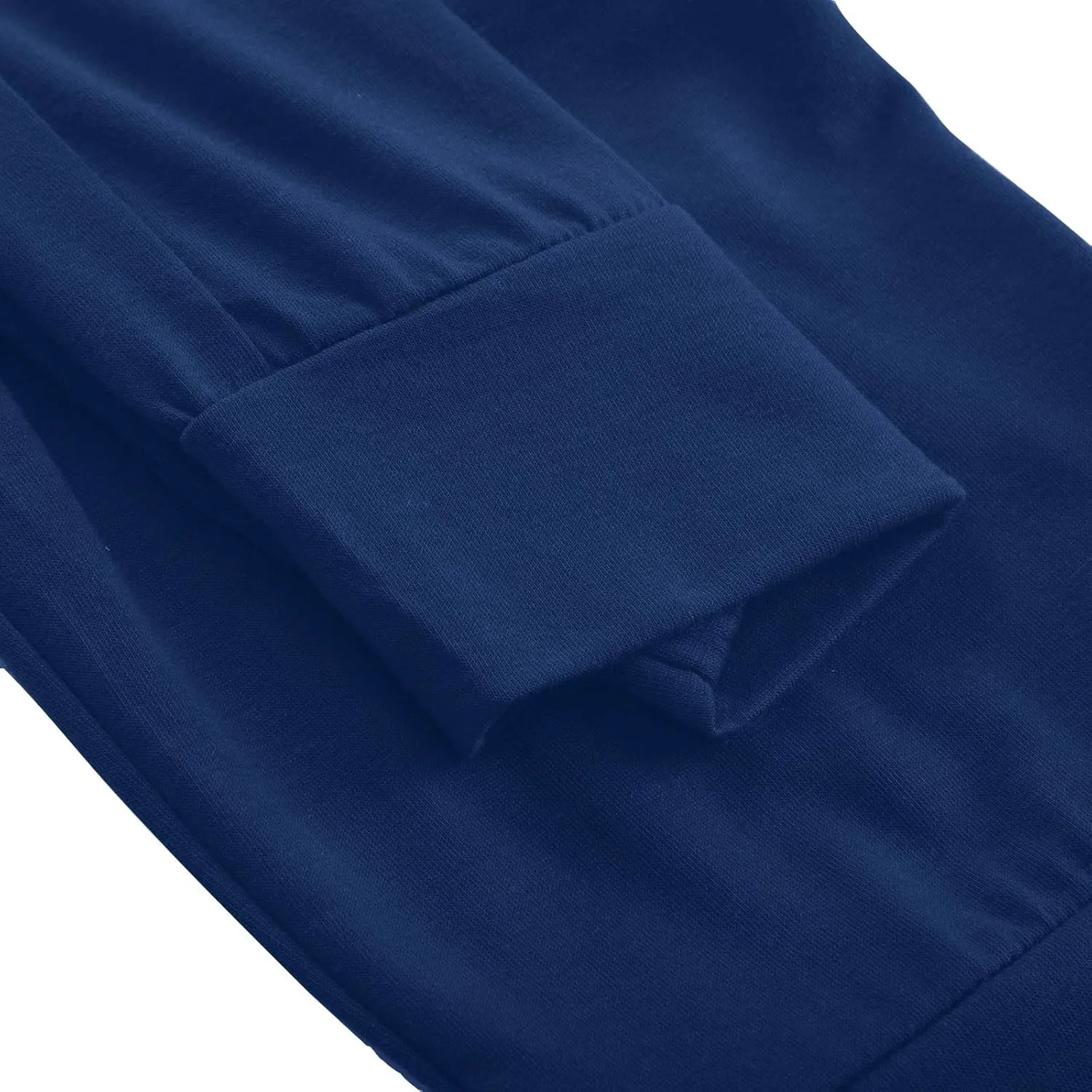 Uillui Womens Relax Fit Cargp Pants Palazzo Wide Leg Trousers Stretch Workout Yoga Pant Elastic Waist Straight Leg Sweatpant