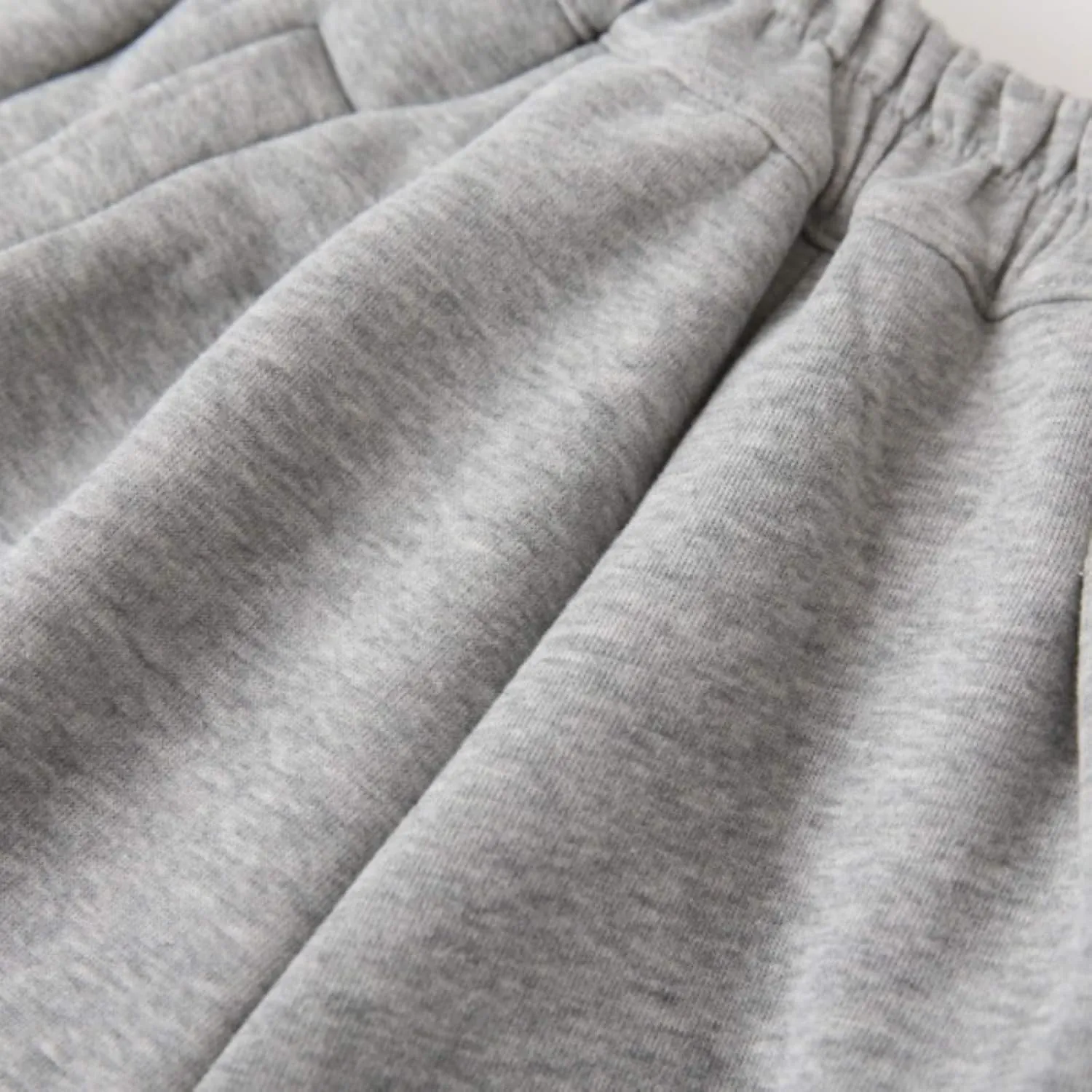 Unisex Baby Fleece Sweatpants Cotton Elastic Waist Fall Winter Toddler Boys Girls Jogger Pants Solid Color