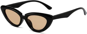 Vintage Cat Eye Sunglasses Women Fashion Olive Green Eyewear Men Trending Gradient Sun Glasses