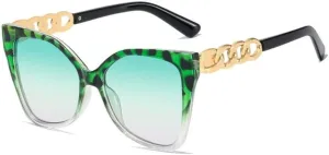 Vintage Cat Eye Sunglasses Women Gradient Color Frame Shades Luxury Sun Glasses Eyewear UV400
