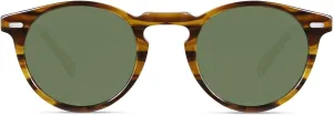 Vintage Round Polarized Sunglasses for Women and Men, 100% UV Protection