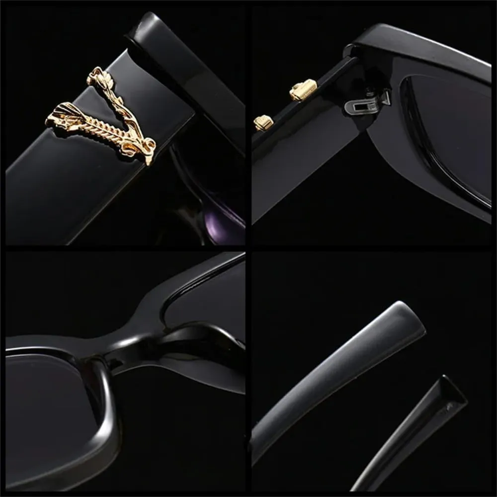 Vintage Small Cat Eye Sunglasses for Women Men Retro Women Retro Sun Glasses Eyewear