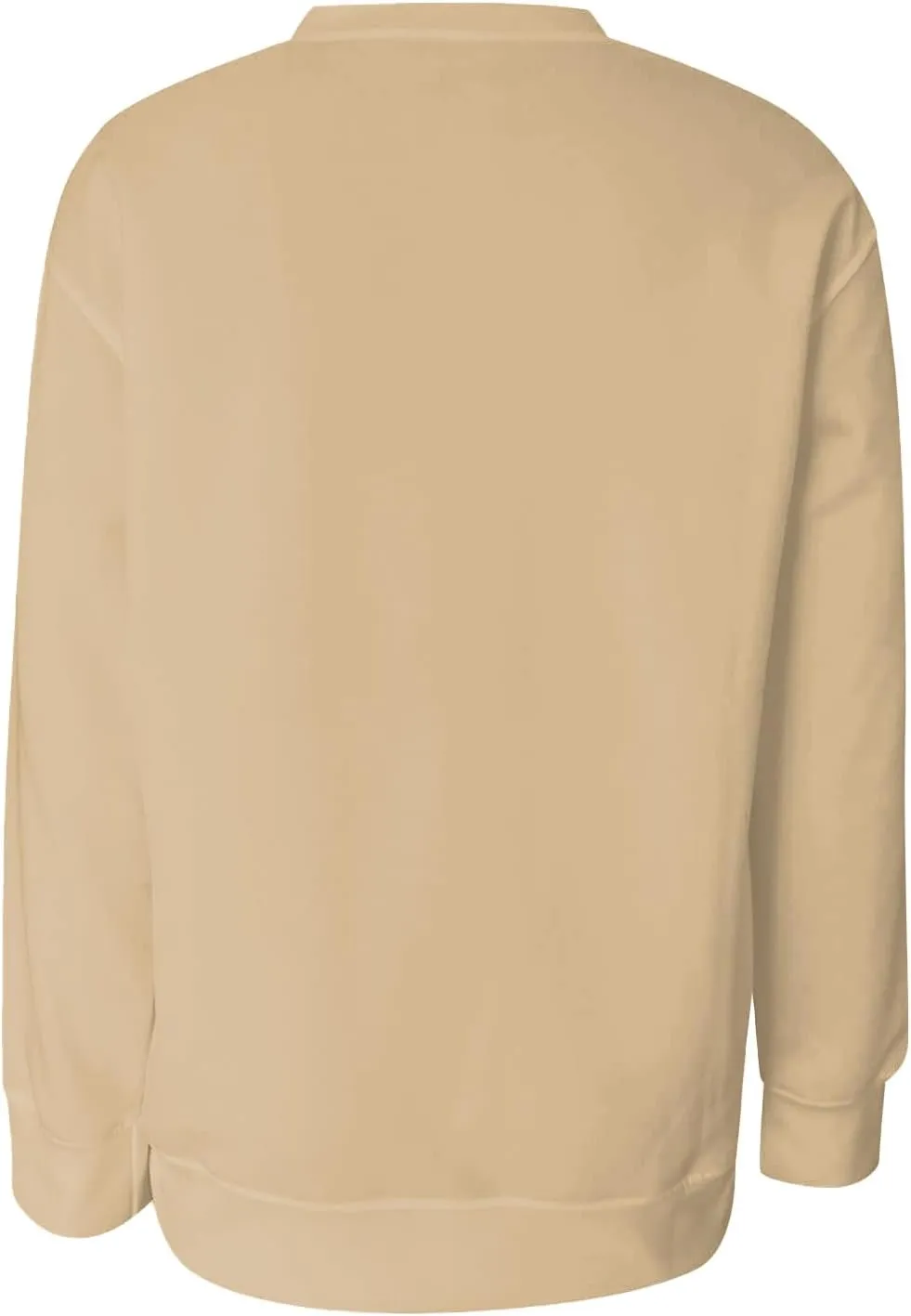 Women'S Crewneck Sweatshirts No Hood Fall Long Sleeve Shirts Dressy Casual Gradient Color Sweatshirts Pullover Cute