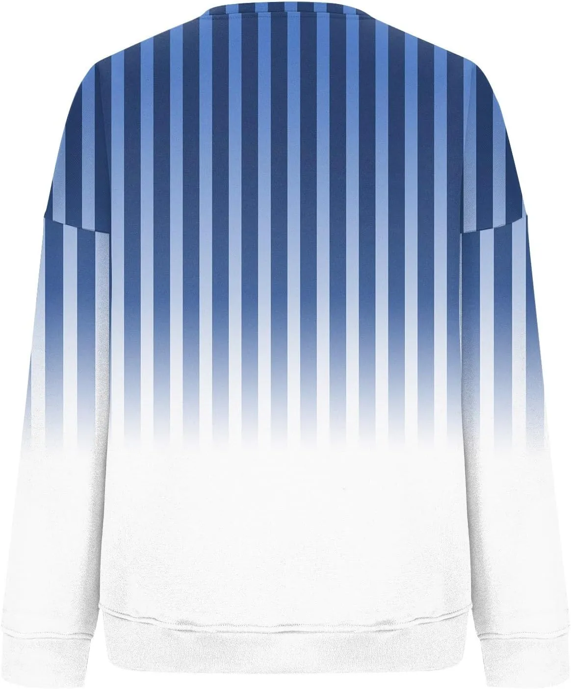 Womens Fall Sweatshirts Dressy Casual Crewneck Striped Color Block Pullover Lightweight Crop Sweatshirts Winter Tops