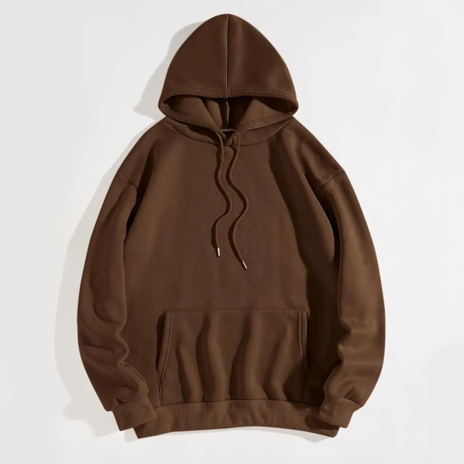 Women's Fashion Hoodies & Sweatshirts Have A Good Day Letter Print Pullover Tops with Pocket Drop Shoulder Causal Hoodies