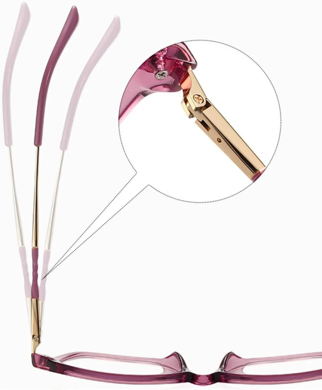 Women's Glasses Retro Luxury