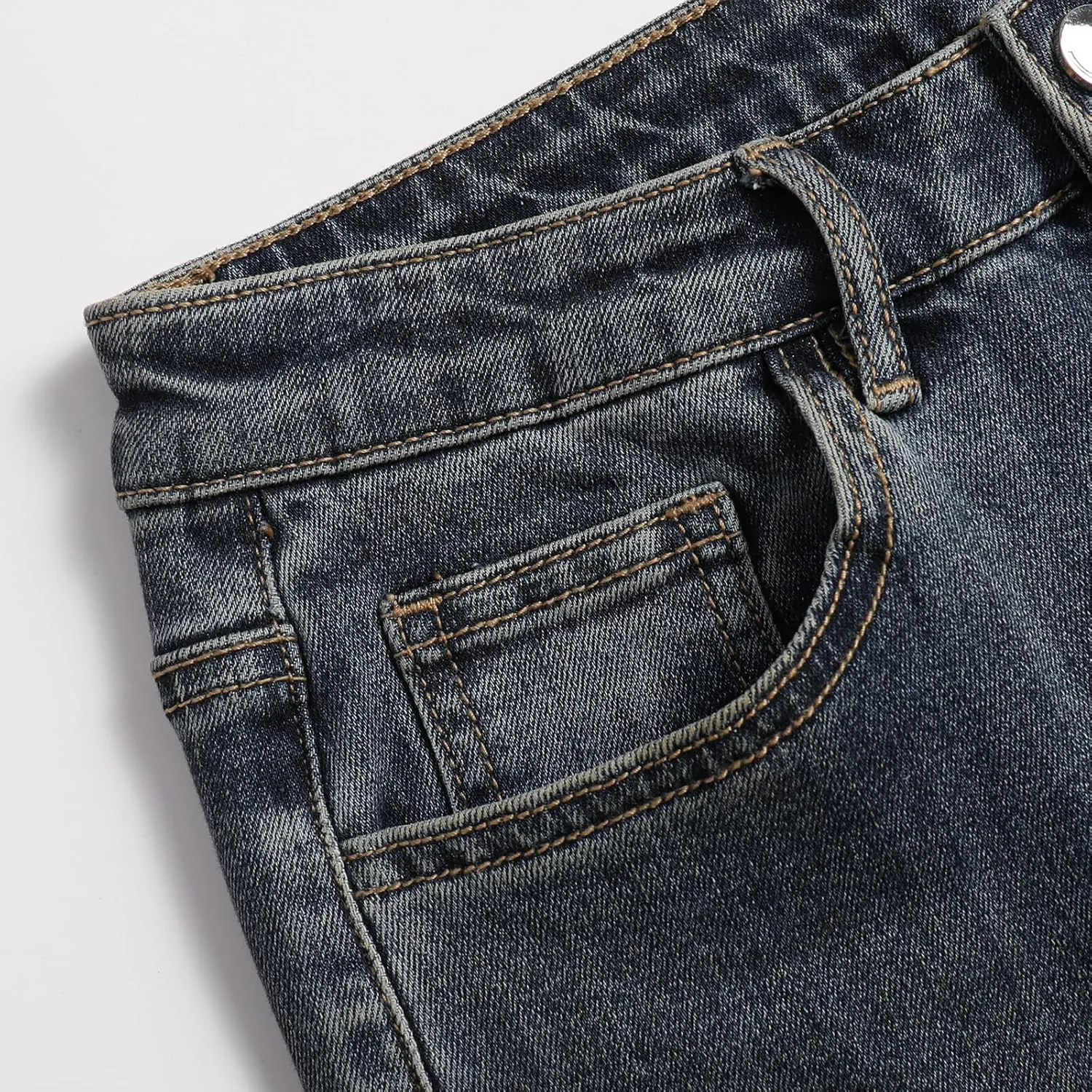Women's High-Waisted Slim-Fit Stretch Jeans
