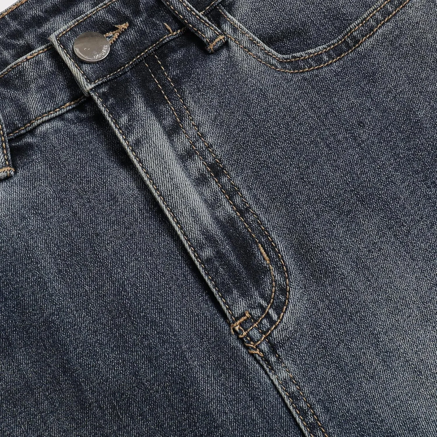 Women's High-Waisted Slim-Fit Stretch Jeans