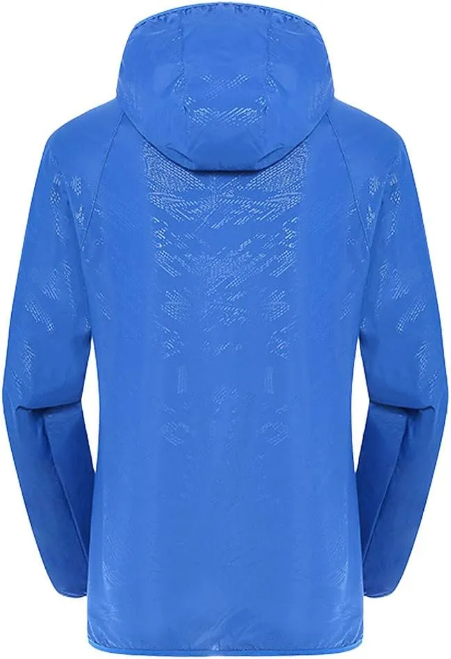 Women's Mens Fashion Jackets Men's Casual Jackets Windproof Ultra-Light Rainproof Windbreaker Top Jackets, S-4XL