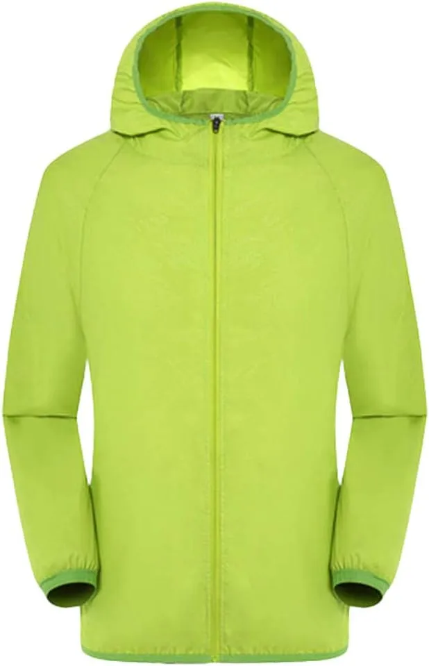 Women's Mens Fashion Jackets Men's Casual Jackets Windproof Ultra-Light Rainproof Windbreaker Top Jackets, S-4XL