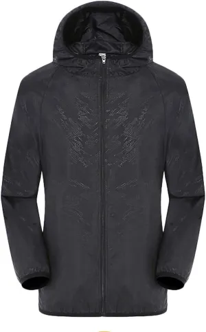 Women's Mens Fashion Jackets Men's Casual Jackets Windproof Ultra-Light Rainproof Windbreaker Top Jackets, S-4XL