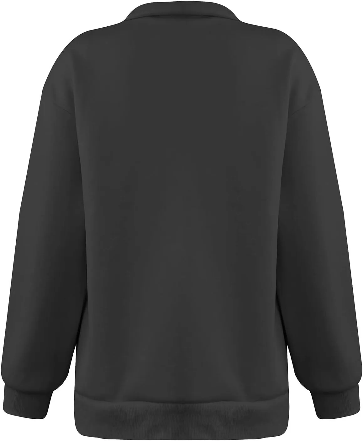 Womens Oversized Sweatshirts 2024 Fall Fashion Half Zip Pullover Shirts Long Sleeve Lightweight Sweatshirts Clothes