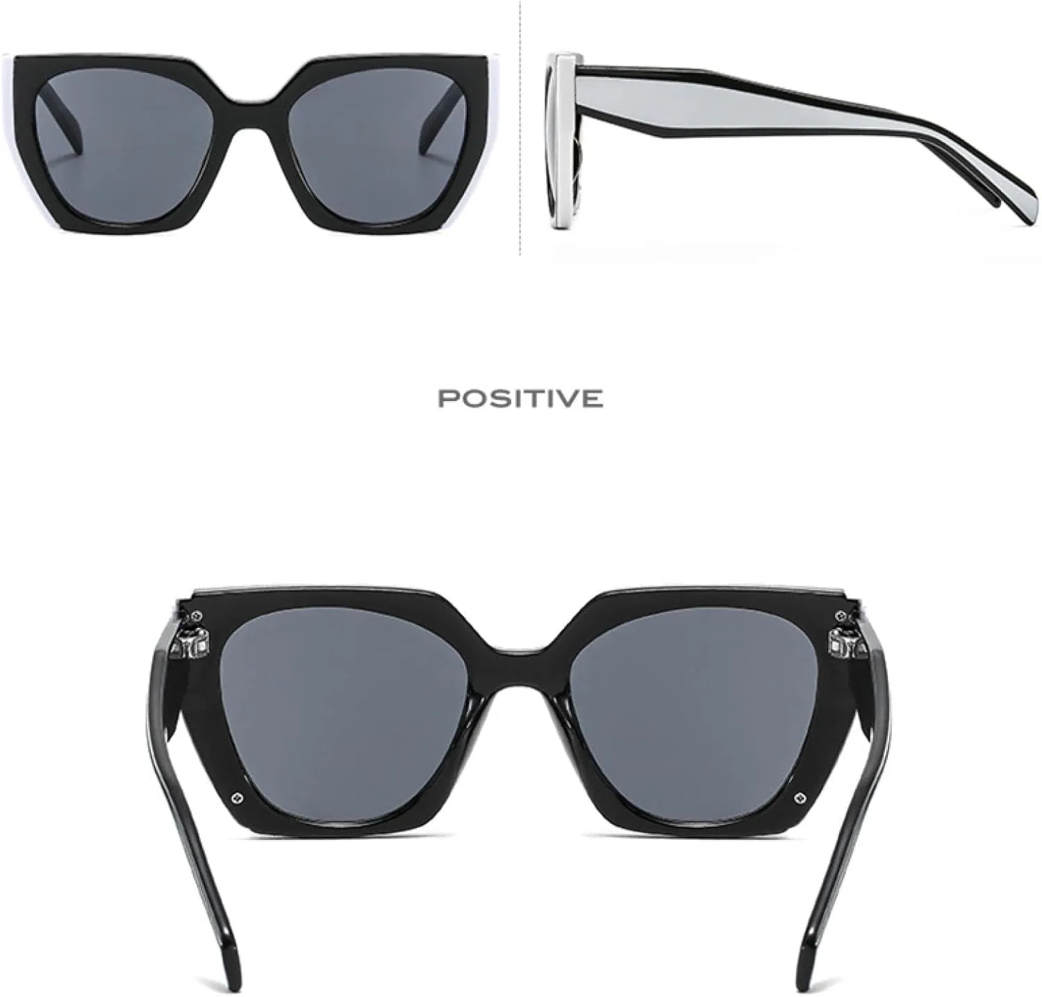 Women's Sunglasses Fashion Cat Eye Ladies Vintage Eyewear Uv400