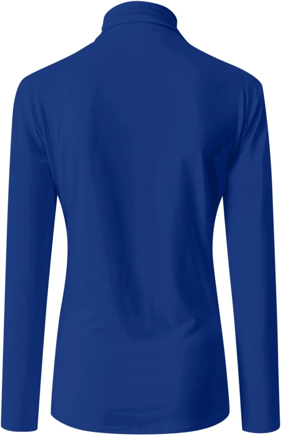 Womens Sweatshirts High Neck Slim Fit Pullover Tops Fleece Pullover Women Trendy Fall Solid Color Shirts Blouses