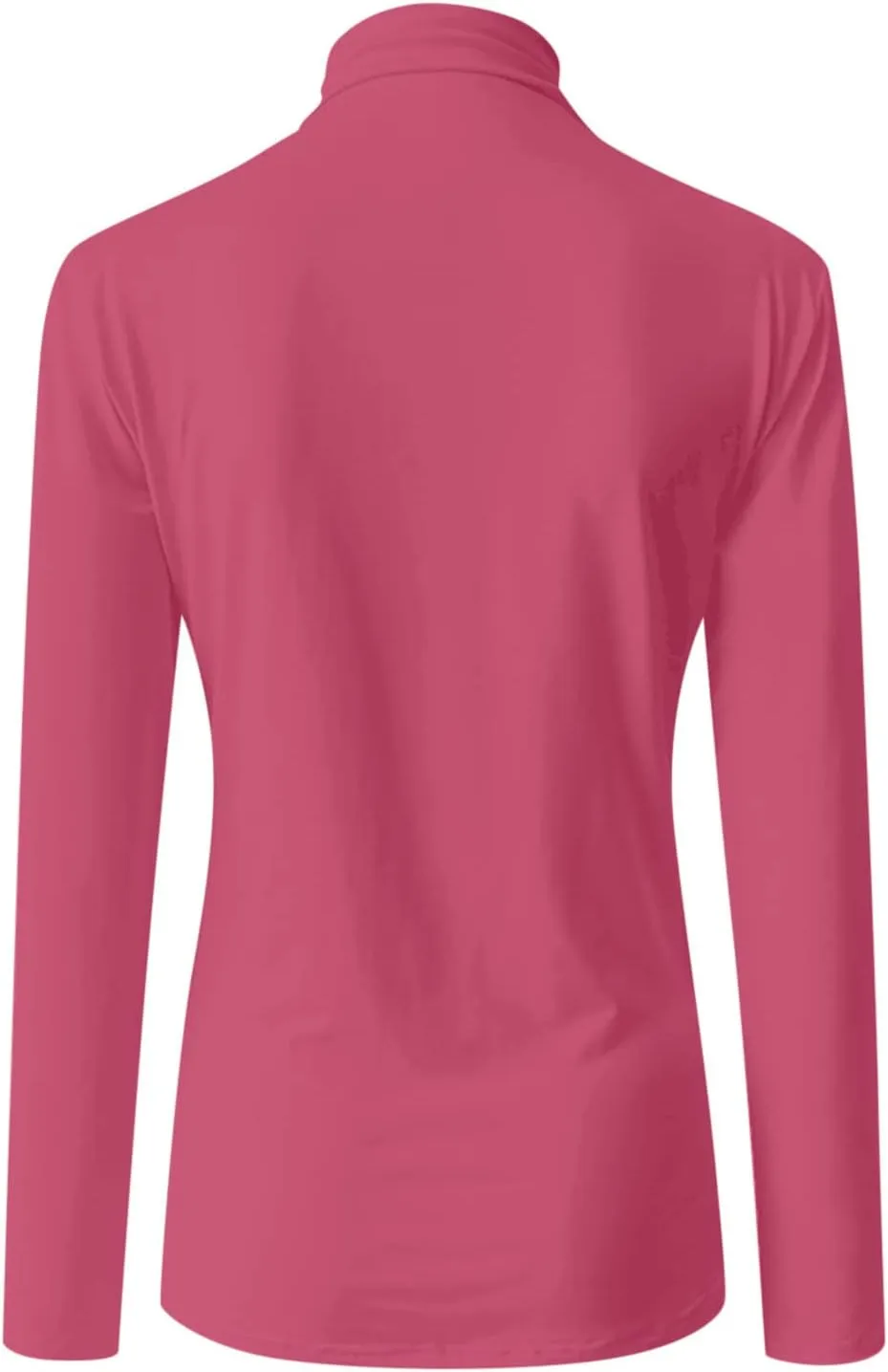 Womens Sweatshirts High Neck Slim Fit Pullover Tops Fleece Pullover Women Trendy Fall Solid Color Shirts Blouses