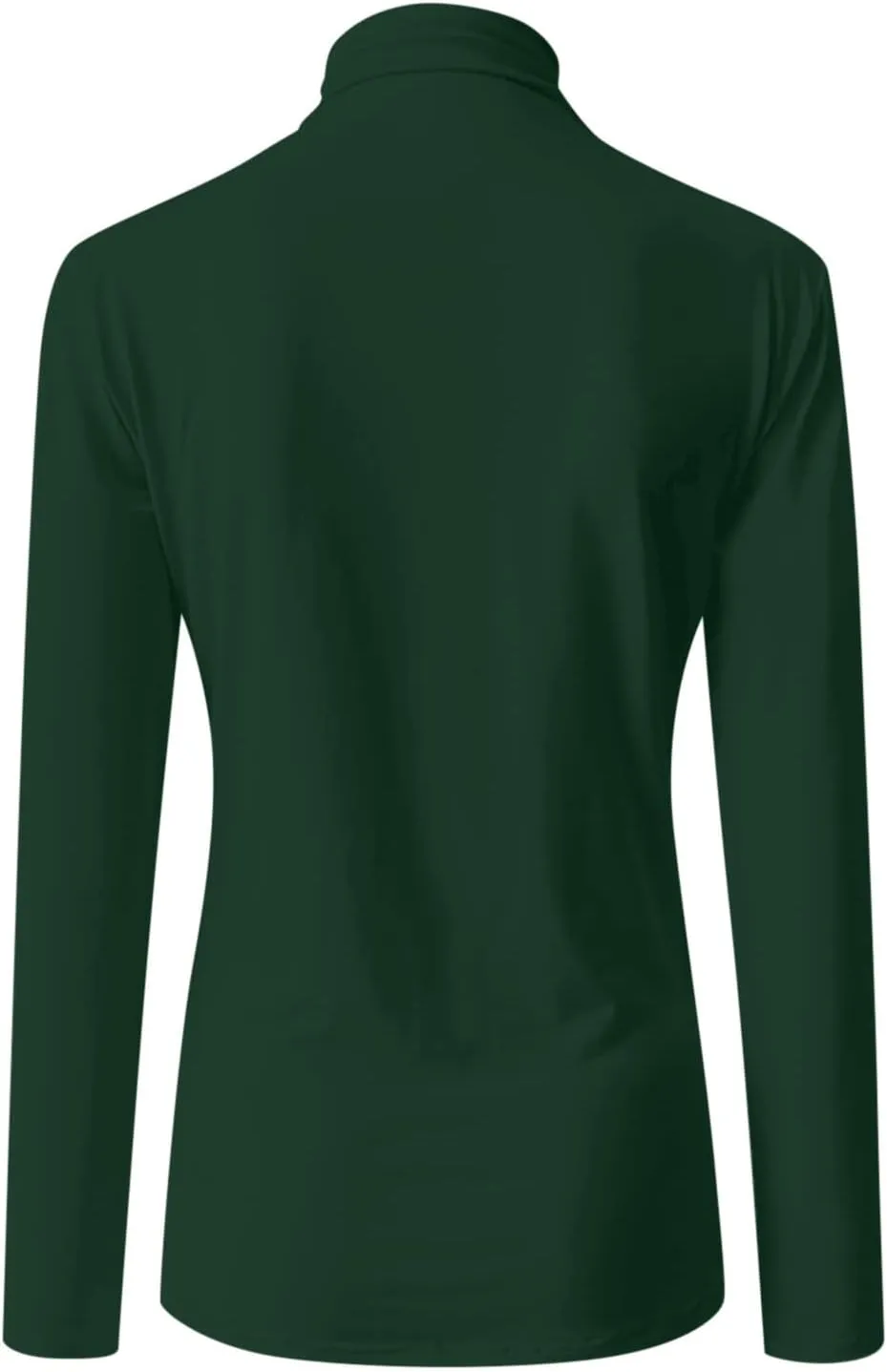 Womens Sweatshirts High Neck Slim Fit Pullover Tops Fleece Pullover Women Trendy Fall Solid Color Shirts Blouses
