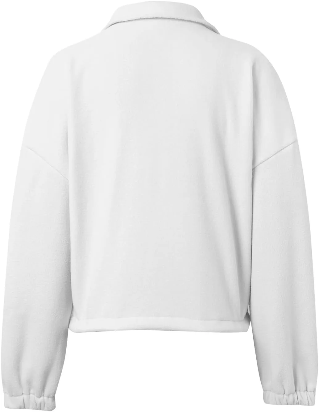 Womens Zip Up Hoodie Oversized Sweatshirt Fleece Cropped Jacket Trendy Fleece Jacket Travel Stretchy Jackets Utility