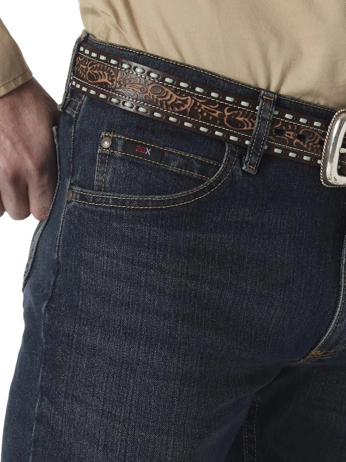 Wrangler Men's 20X 02 Competition Slim Fit Jeans