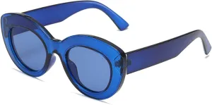 ZENYS Fashion Cat Eye Men and Women Vintage Outdoor Vacation Beach Decoration Sunglasses (Color : D, Size : 1)