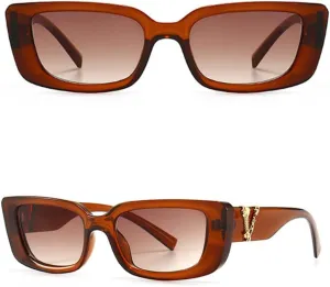 ZIUTNSAV-Vintage Small Cat Eye Sunglasses for Women Men Retro Women Retro Sun Glasses Eyewear